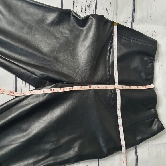 Priv Astrid Vegan Leather High Rise Black Legging Size S - Picture 9 of 10
